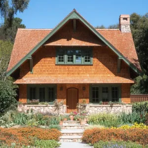 A Craftsman’s Dream with a Garden Scheme