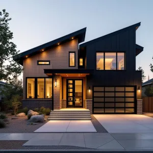 An Evening’s Embrace in Modern Timber