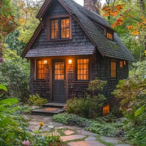 Charming Cottage Escape in the Woods