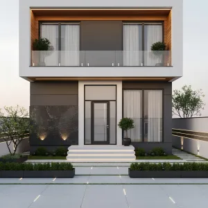 Soft Cubes with Warm Inset Glow