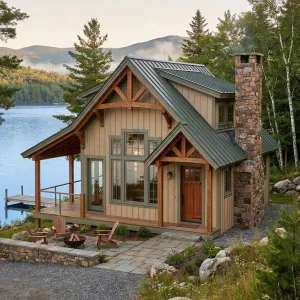 Trussfront Hideaway On Mountain Lake