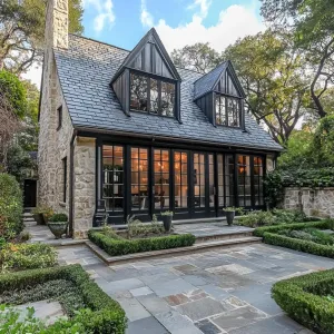 Stone Cottage with Pointy Charm
