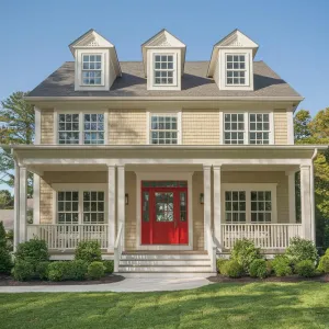 Radiant Red Welcome in Southern Charm
