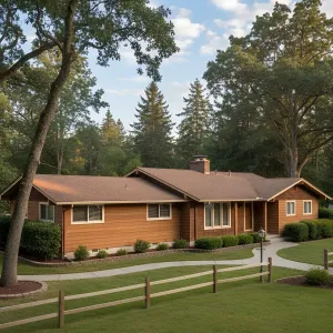 Timber-Tone Low Gable Ranch