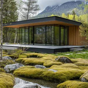 Transparent Tranquility: A Masterpiece Among Mountains