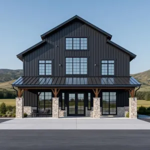Steel-Hearted Sanctuary: The Barnhouse with a Bonus