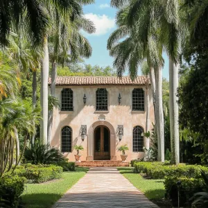 Palm-Framed Paradise: West Indies Charm