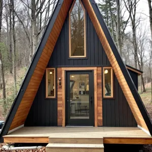 Angular Abode in the Woods