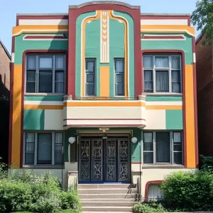 Colorful Art Deco Fiesta