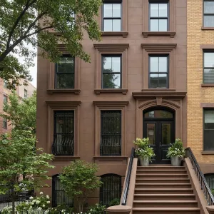 Timeless Brownstone With Garden Entry Stoop