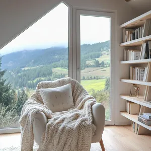 A Reading Perch with a View: Mountain Enclave Edition