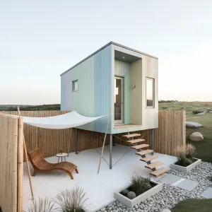 Cabin on Stilts: A Perch Worth Climbing For