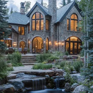 Stone Chimney Castle in the Pines