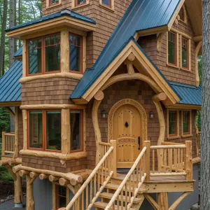 Woodland Whimsy: A Tiny Timber Retreat