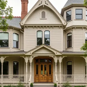Victorian Charm with Posh Porch and Peek-A-Boo Turrets