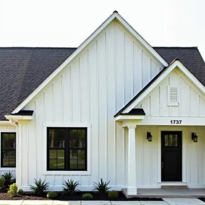 White Gable Grandeur