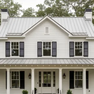 Whimsical White Haven with Picket Fence