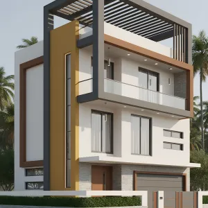 Cantilevered Frames Corner Loft