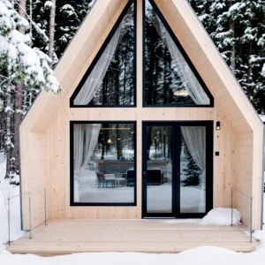 A-Frame Snowbound Sanctuary