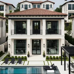 Sunset Villa: Tiles and Tranquility