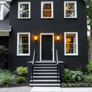 Elegant Obsidian Abode