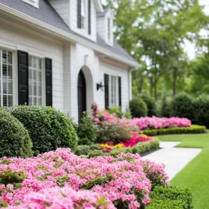 Preview of Picturesque Dwelling with a Rosy Front Embrace