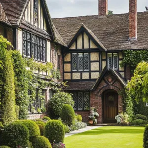 Half-Timbered Dream With Verdant Charms