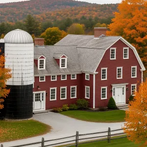 Rustic Splendor Amid Autumn Hues