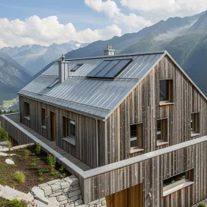 Eco-Chic Chalet with a View