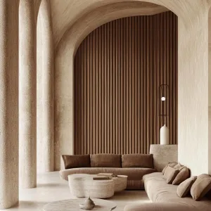 Tranquil Alcove with Textured Grace