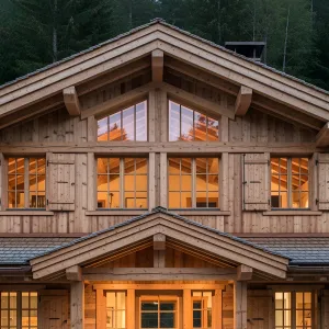 Woodland Hideaway: A Cozy Chalet Delight