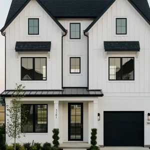Crisp Contrast Dreamhouse