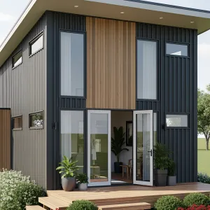A Boxed Paradise: Tiny Home, Big Attitude
