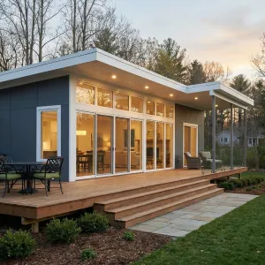 Modern Porch Window Pavilion