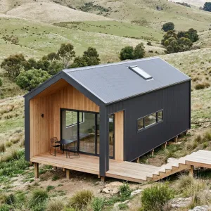 Hillside Cedar Steel Hideaway