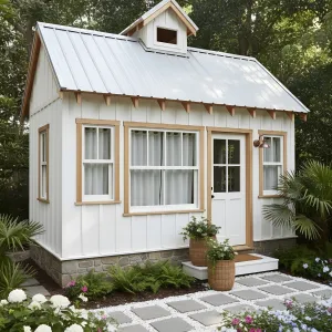 Cottage Eaves Lightwell Work Nest