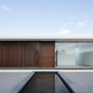 Where Wood Whispers: A Modern Facade Fairytale