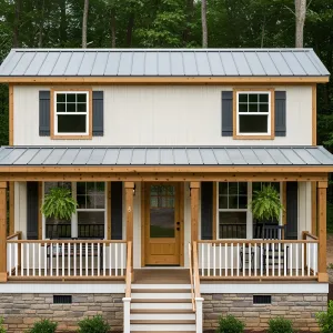 Tiny Timber Trailblazer with Porchful of Charm