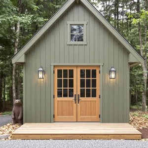 Whimsical Woodland Nook with a Grizzly Twist