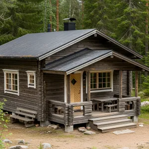Rustic Pine Paradise Amongst Finn’s Firs