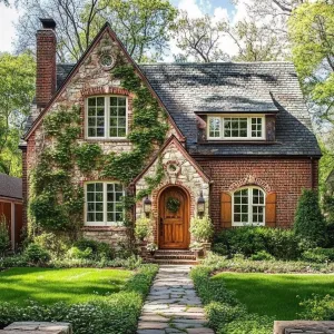 Brick Beauty with Hobbit Door Charm