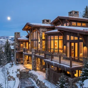 Starlit Ridge House Of Glass