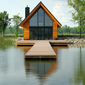 Lakeside Serenity With A Twist