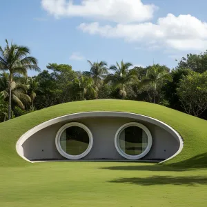 Grassy Eyeball Escape: The Ocular Oasis