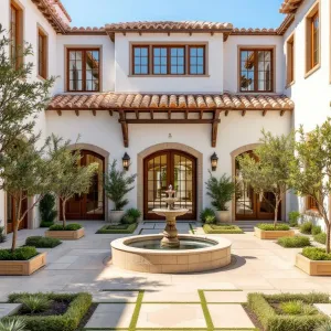 Sun-Kissed Sanctuary: A Courtyard Reverie