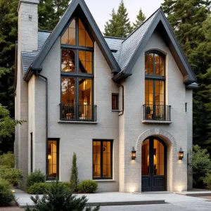 Whimsical Peaks: The Tale of French Gables