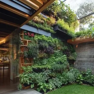 Lush Green Oasis: Where Eco and Chic Collide