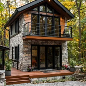 Luxury Tiny Home Nestled in the Woods