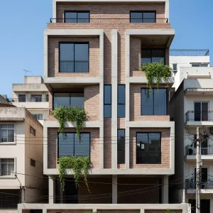 Stepped Brick Framescape