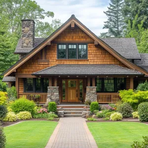 A Cozy Cabin with Stone Charm